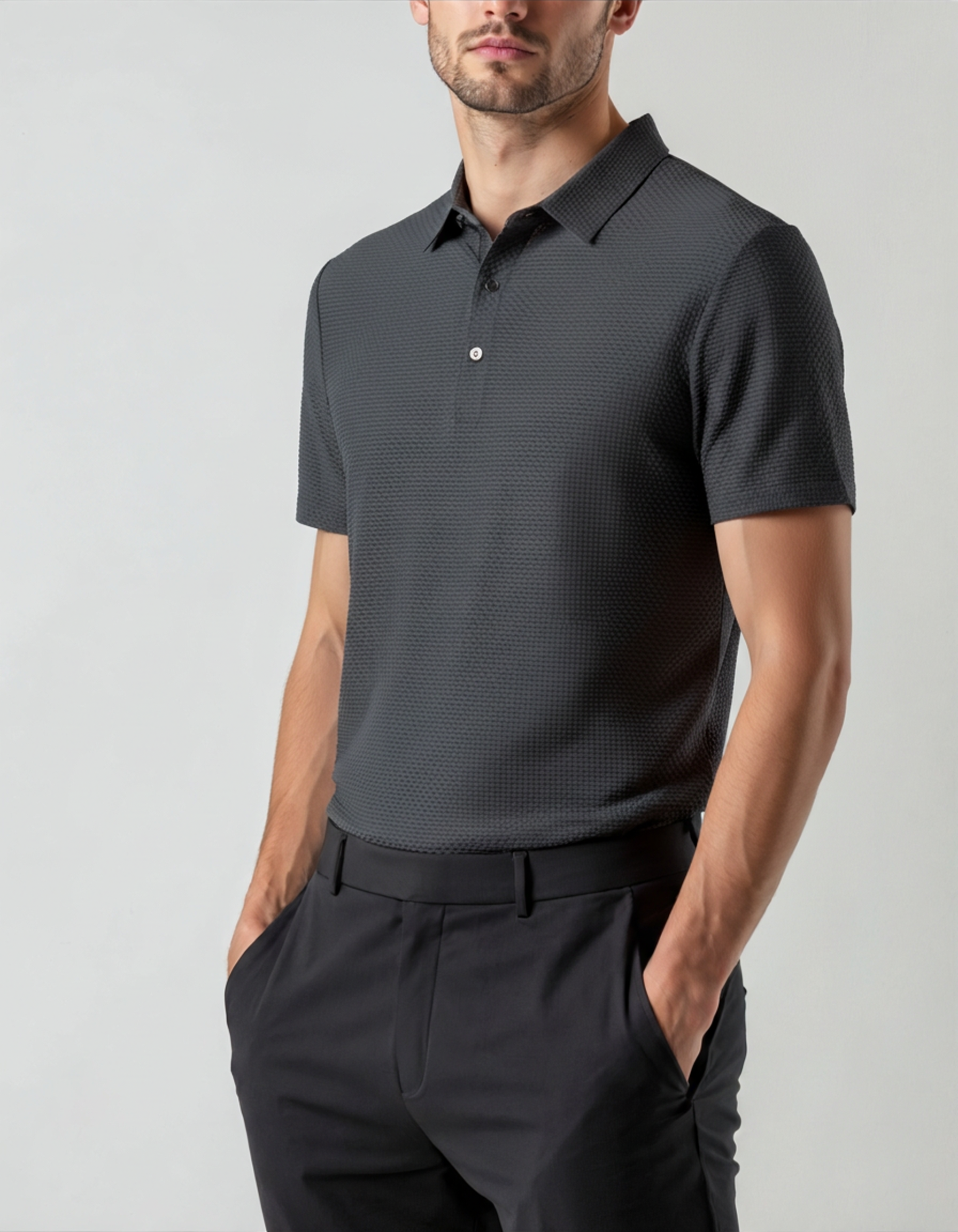 Prestigio Silk Polo (Anti-Wrinkle)